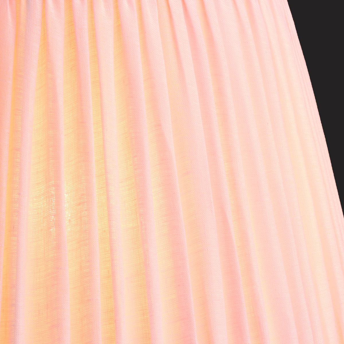 10 inch empire bloomer shade for cordless lamps in marshmallow linen
