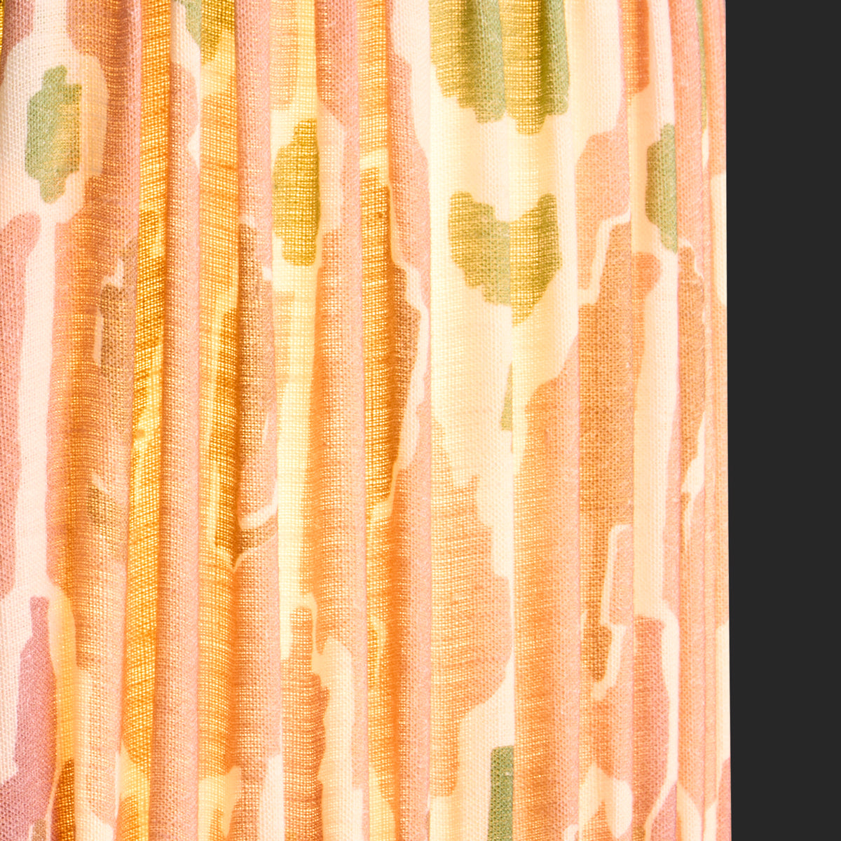 10 inch empire shade for cordless lamps in blush Bokhara gathered linen by GP & J Baker