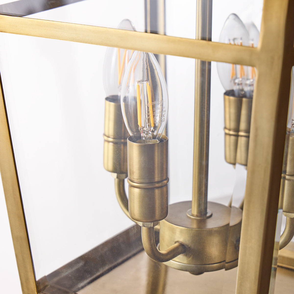 Majorelle pendant in brass