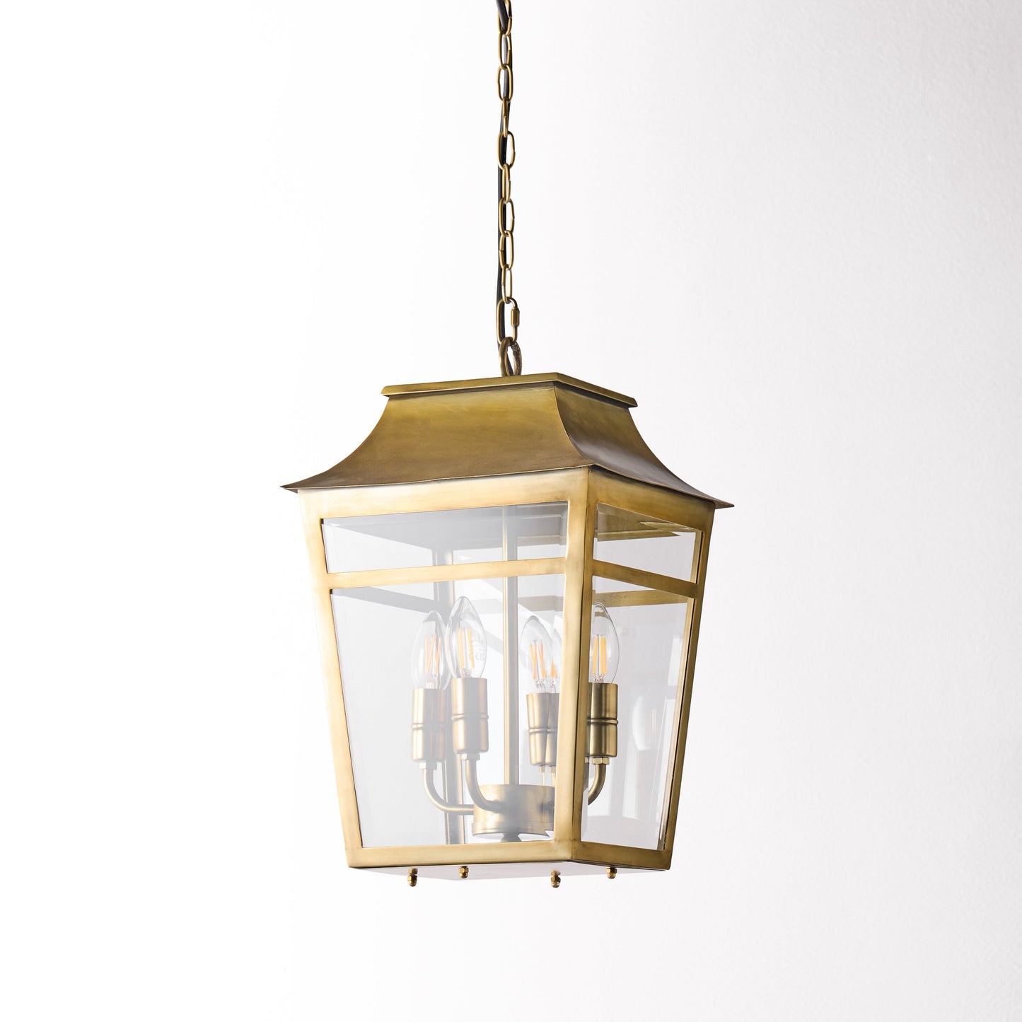 Majorelle pendant in brass