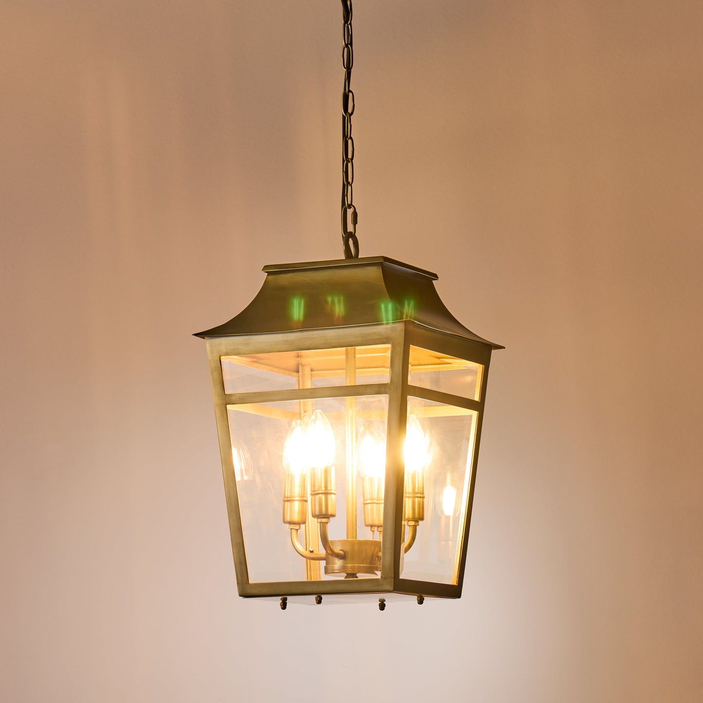 Majorelle pendant in brass
