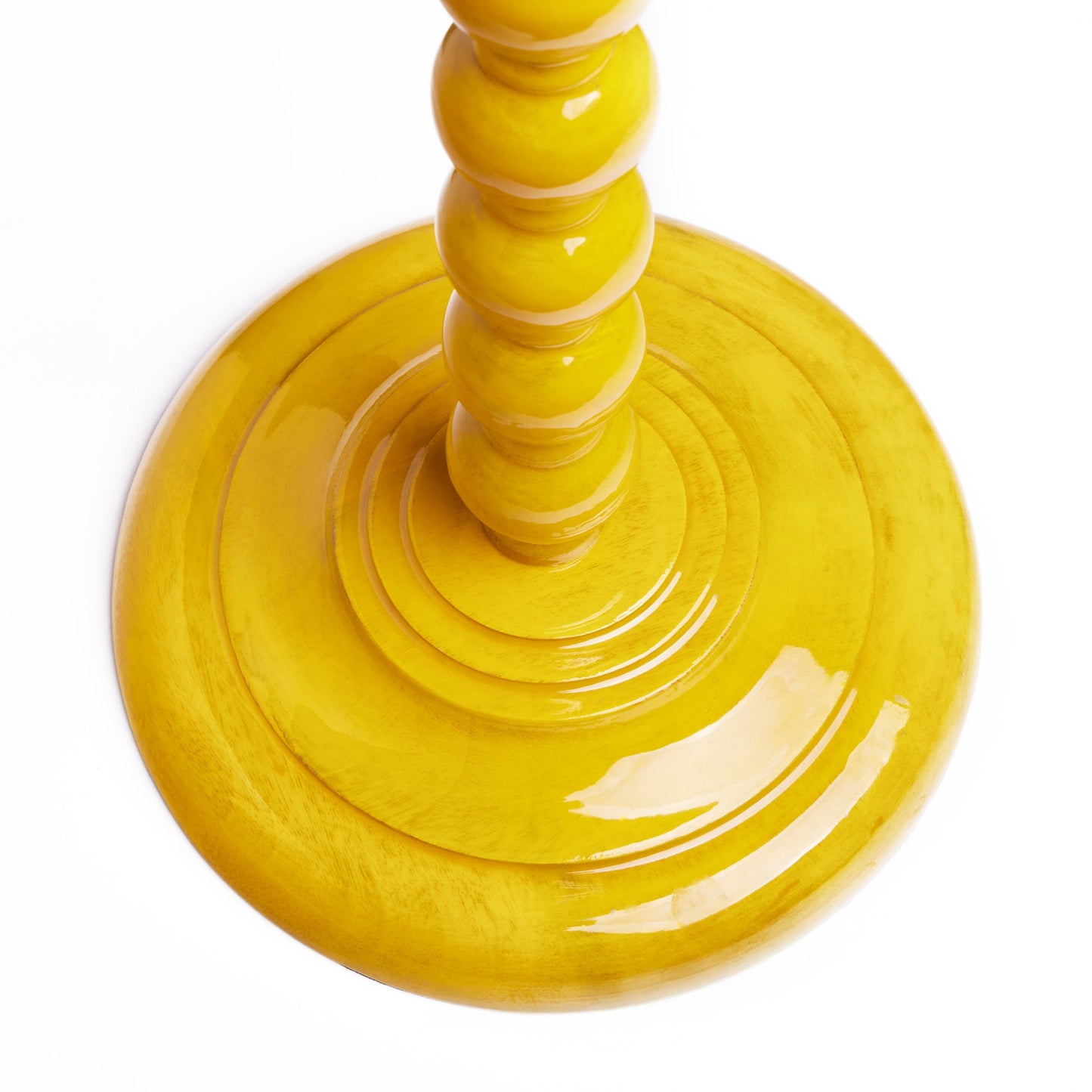 Lillee cordless standing lamp in yellow