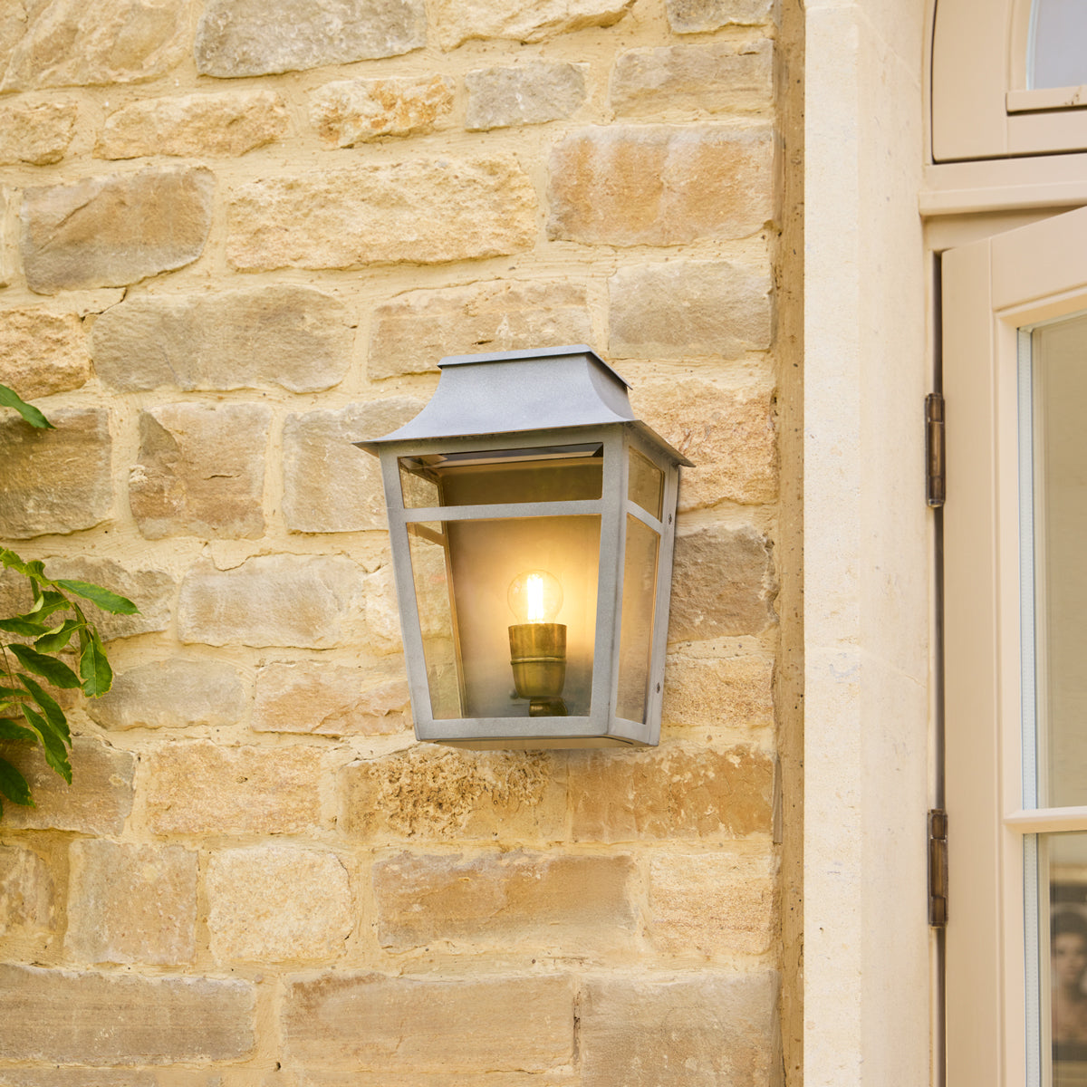 Majorelle wall sconce in gray