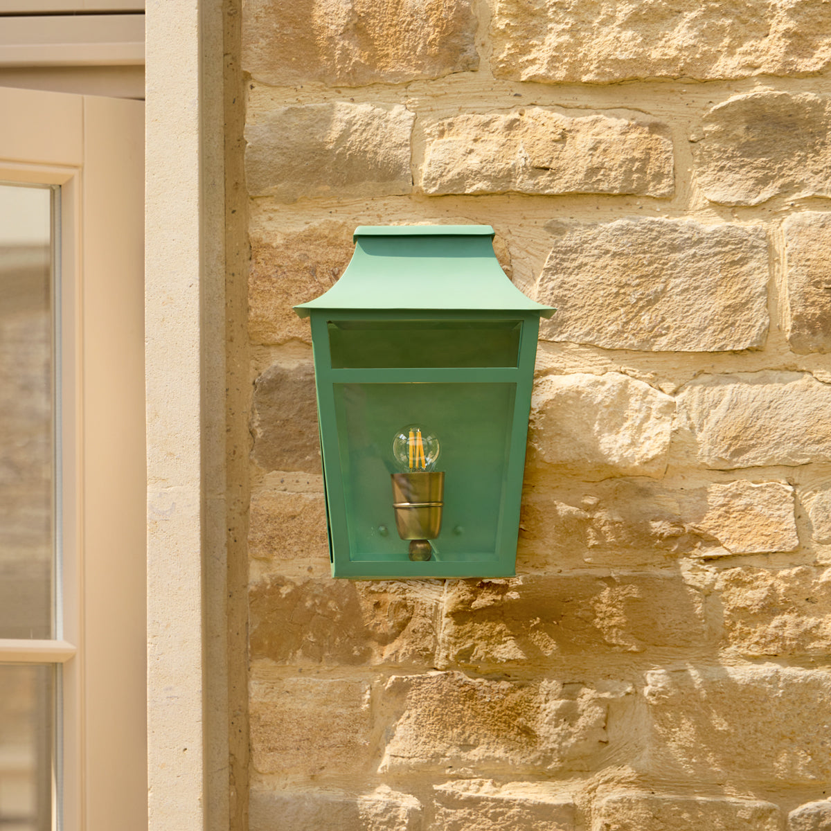 Majorelle wall sconce in sage