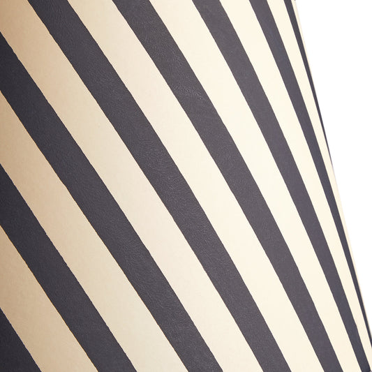 10 inch empire shade in jet stripes