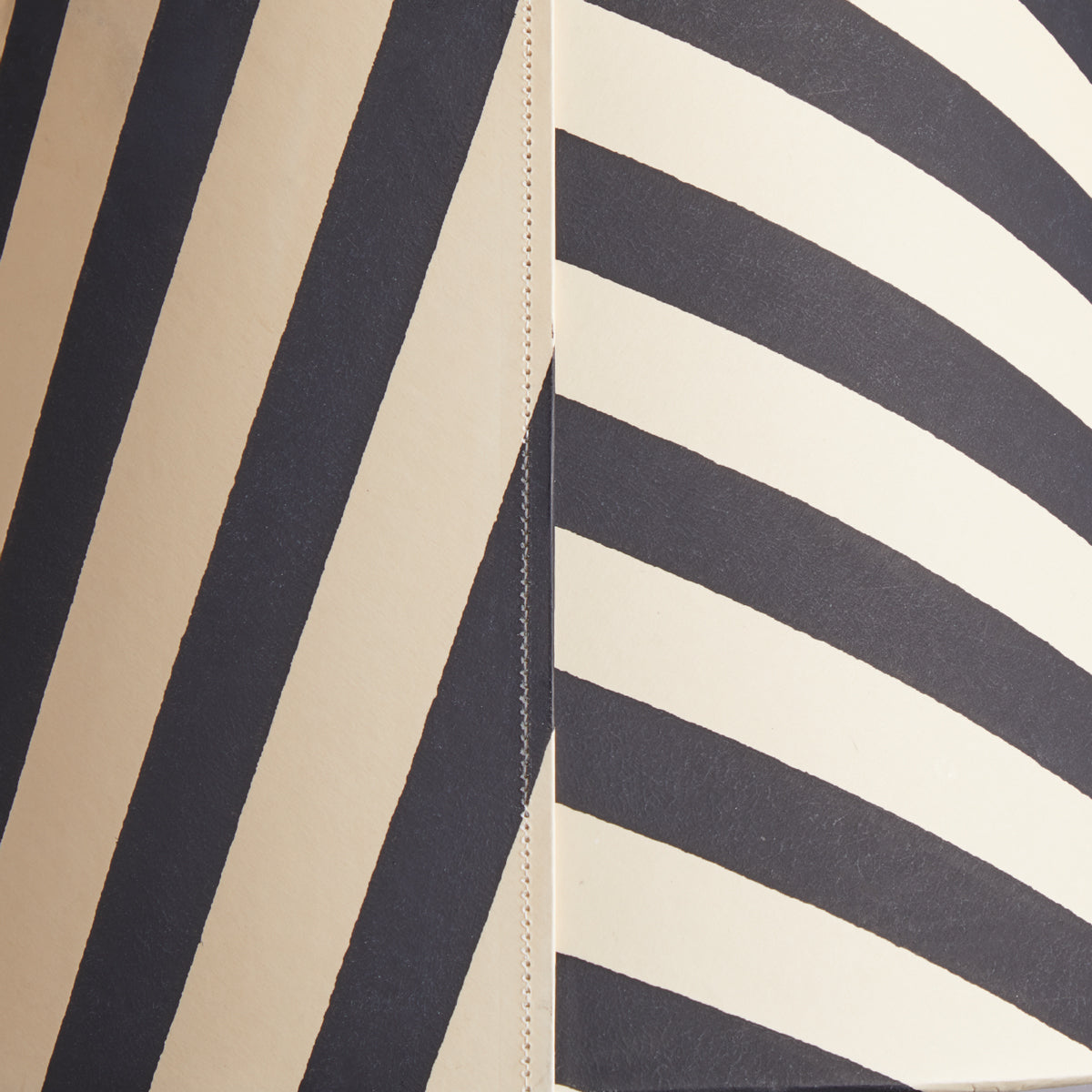 12 inch empire shade in jet stripes