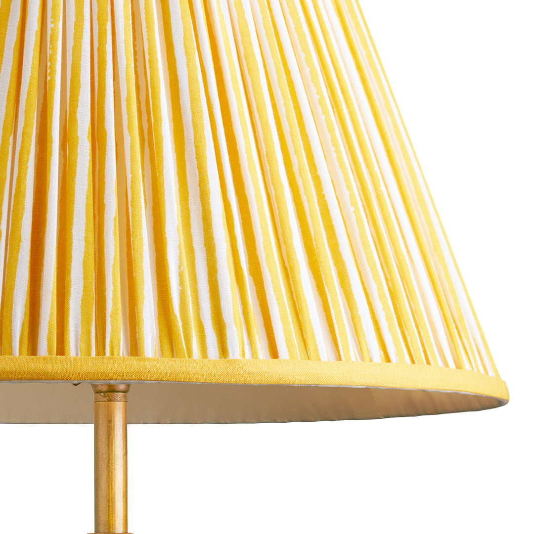 10 inch empire shade in calendula chalk stripes