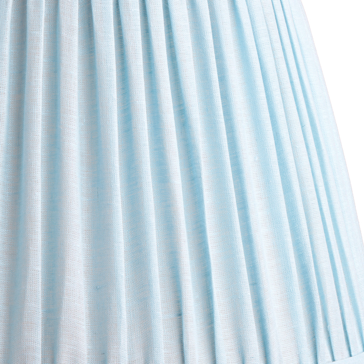 10 inch empire bloomer shade for cordless lamps in blue sky linen