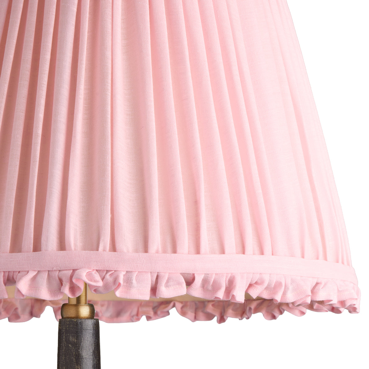 10 inch empire bloomer shade for cordless lamps in marshmallow linen