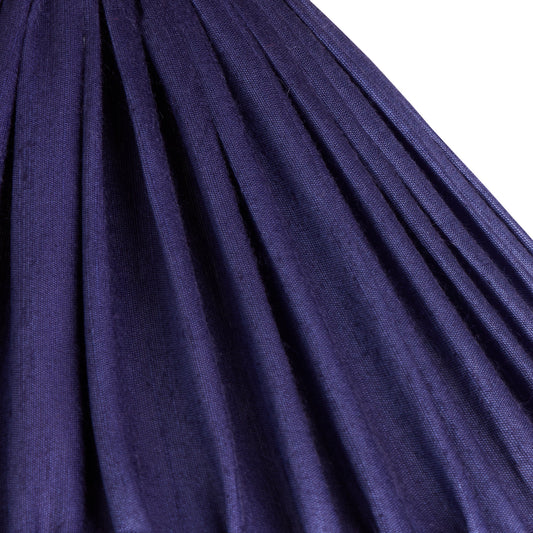 10 inch extreme empire shade for cordless lamps in Cobalt silk