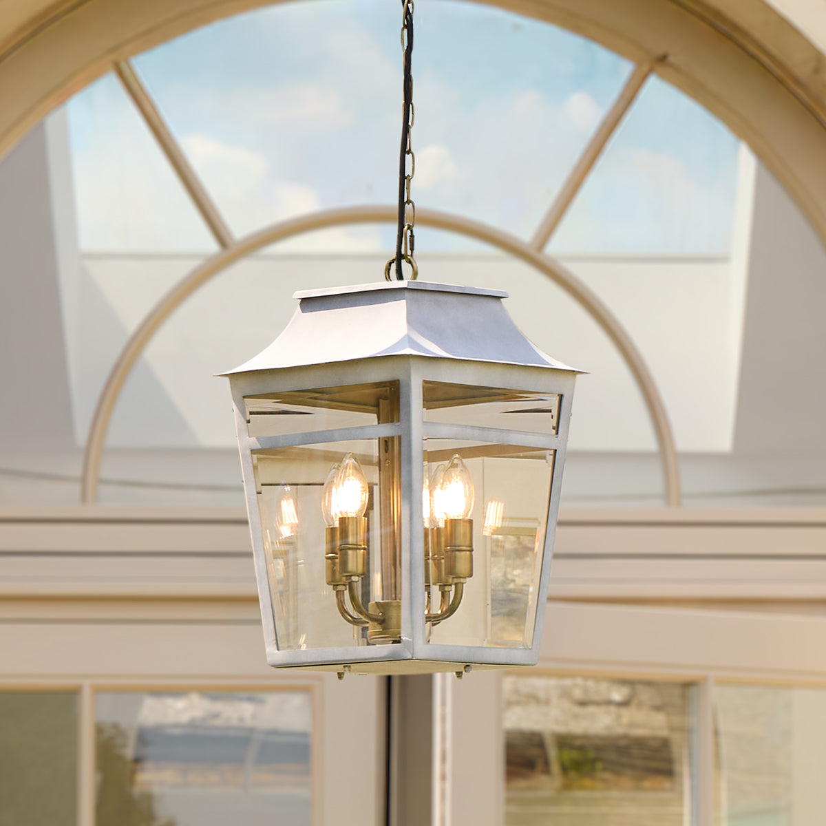 Majorelle pendant in gray