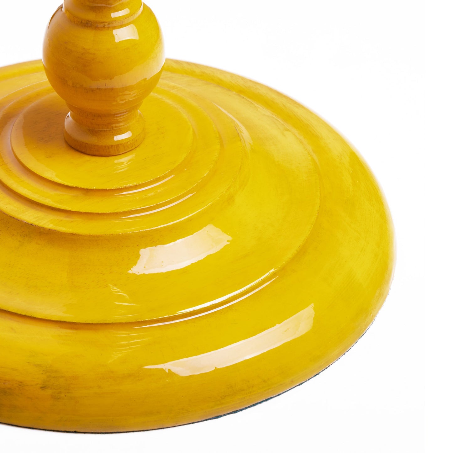 Lillee cordless standing lamp in yellow