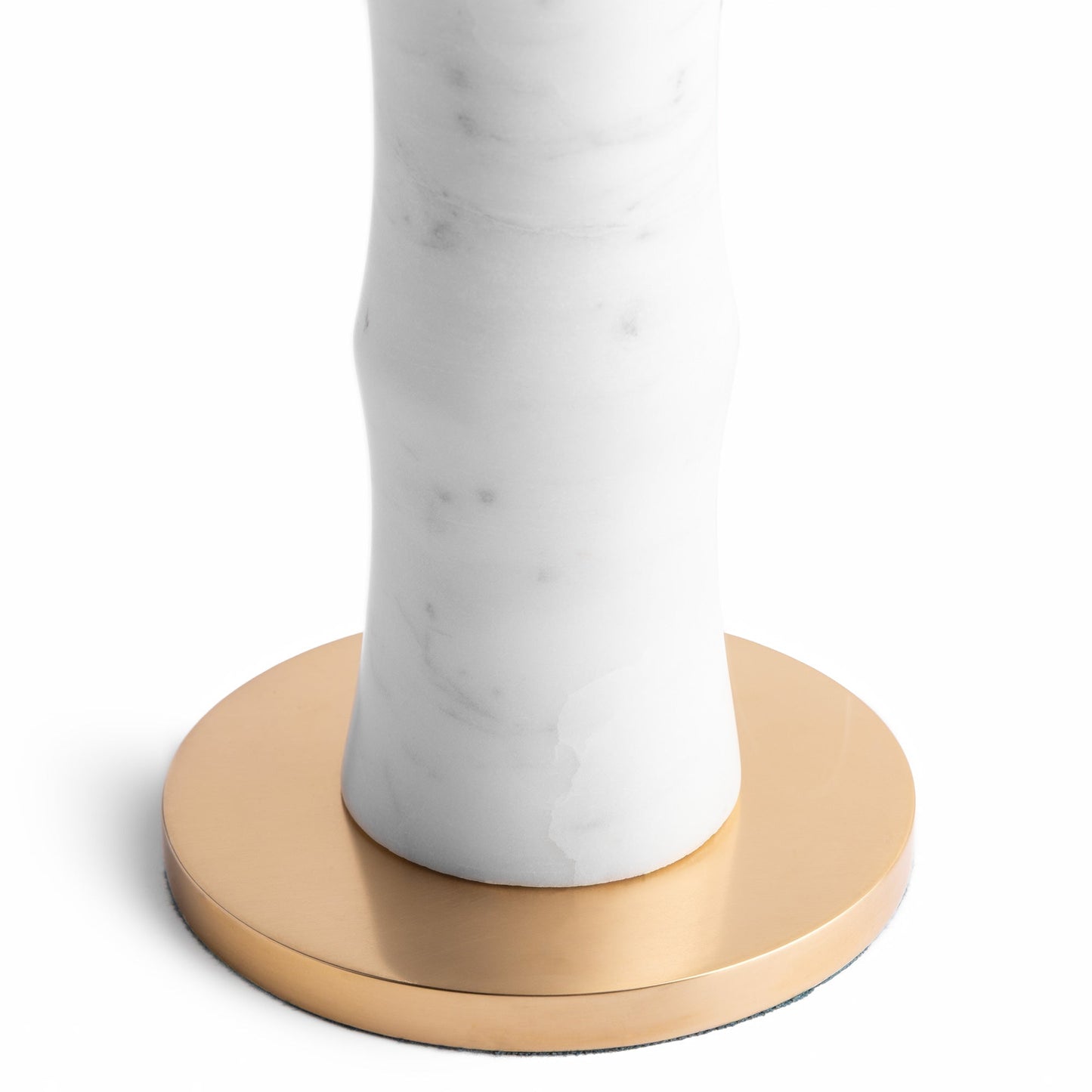 Bissetii cordless table lamp in marble