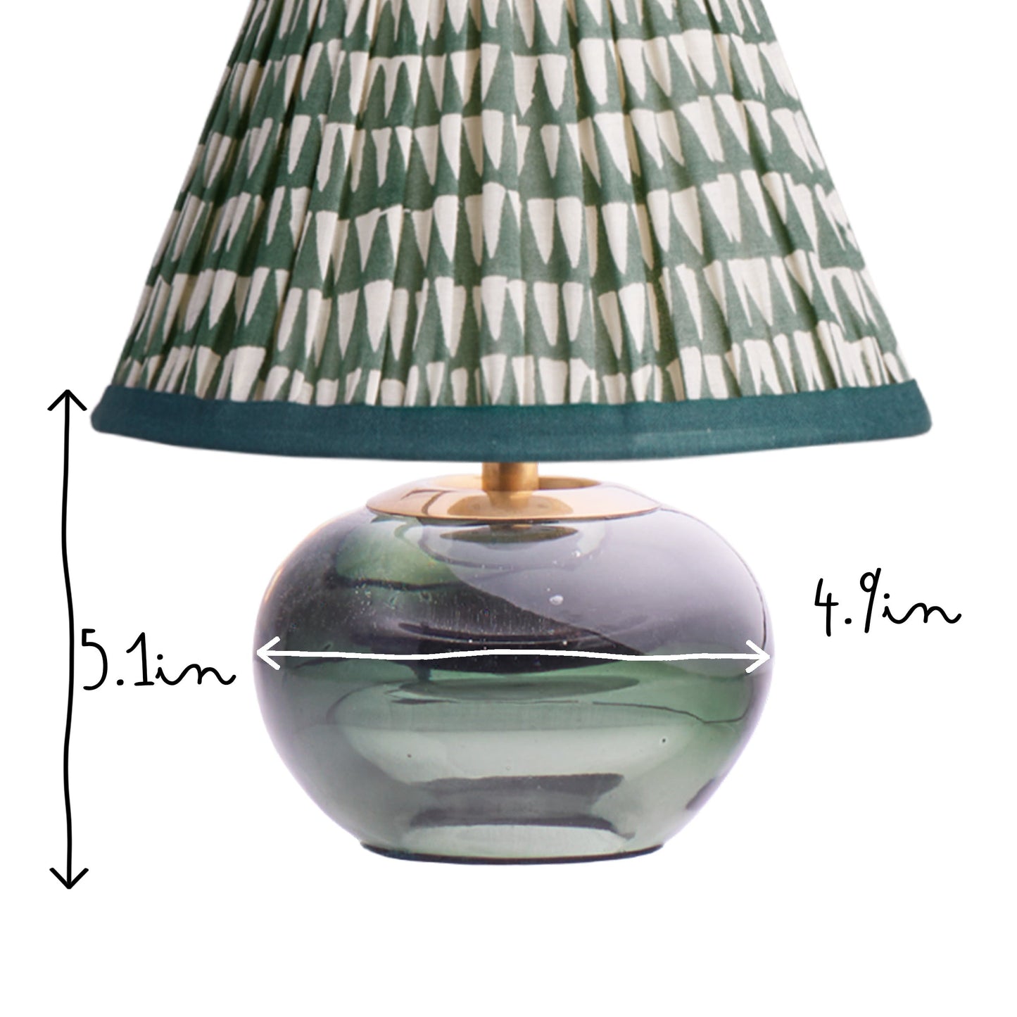 Tiddly Pomme cordless table lamp in green