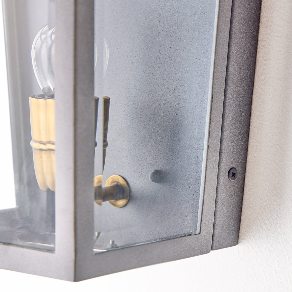 Majorelle wall sconce in gray