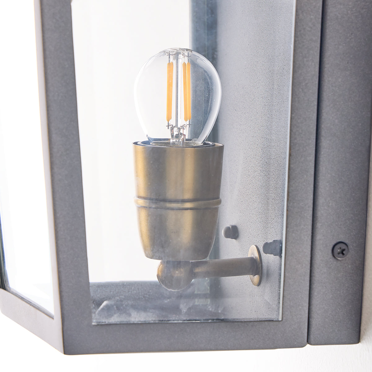 Majorelle wall sconce in gray