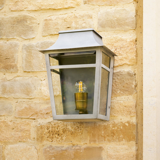 Majorelle wall sconce in gray